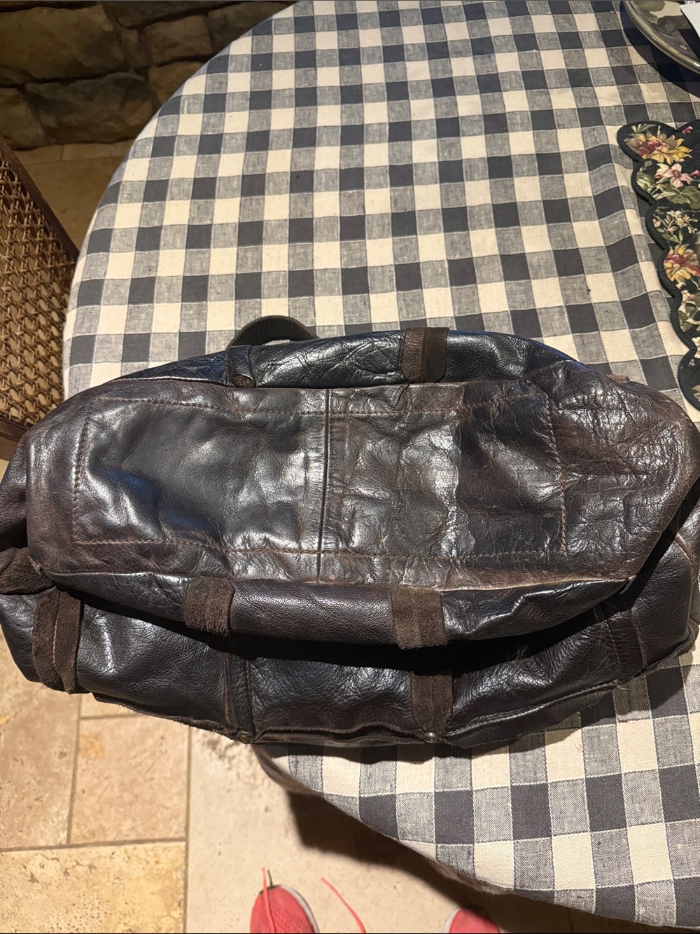 Civico 93 Patchwork Genuine shoulder leather purse - Picture 5 of 6